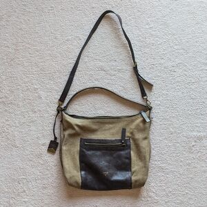 Fossil Y2K slouchy cowhide leather purse, size OS